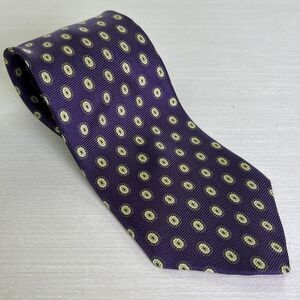 Brooks Brothers Makers Purple Silk Neck Tie 58"‎